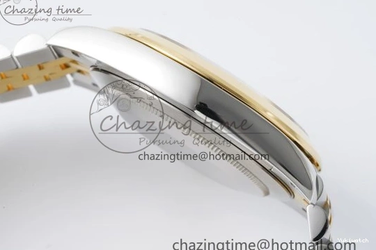 1:1 Polished SS DateJust Bezel 41 Dial Steel Edition on KING Bracelet White Jubilee VR3235 904L Best YG 0306